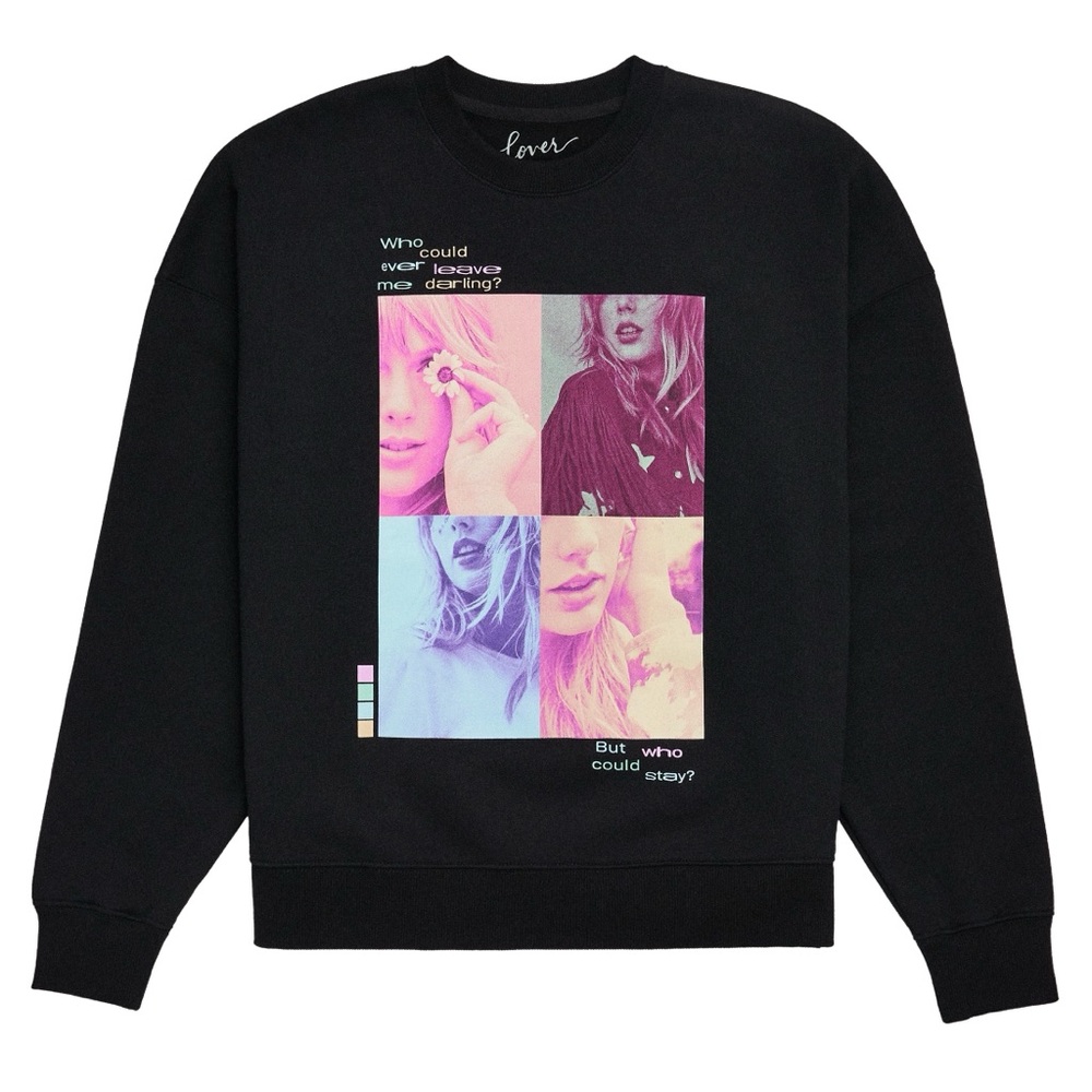 TAYLOR SWIFT Lover The Archer Who Could Ever Leave Me Darling Sweatshirt XL